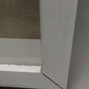 Freezing point Shadow Box Frame 8x25 Flower Shadow Box Pin Display Case Cabinet Picture Frame with Linen Back Memorabilia Awards Medals Badge Bouquet Wedding Memory Box for Keepsakes Long White