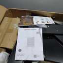 Modern 3-Drawer Nightstand Bedside Table End Table Furniture - Black