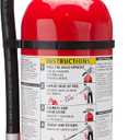 Kidde Pro 210 2A:10-B:C Fire Extinguisher, Rechargeable, Multi-Purpose for Home & Office, 4 lbs., Mounting Bracket Included , Red