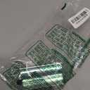 3-3/4" Bright Chrome Frameless Shower Door Handle with Metal Strike and 3" Magnet, Shower Doors Magnetic Latch Kit Fits Glass Door Thickness 1/8", 5/32", 3/16" and 1/4",Shower Door Replacement Parts