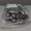 5 in 1 Head Shavers for Bald Men, Skull Head Shaver with Rechargeable Battery, Electric Razor, Hair Clippers, Nose Hair Trimmer, Cleaning Brush, Hair Manager, Idea Gift for Men(Brown)