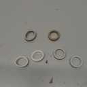 Ultra-Thin Covers Compatible with Oura Ring Gen 4/4 Ceramic/Oura Ring Gen 3 Cover, Anti-Scratch Silicone Smart Rings Accessories Protector for RingConn Gen 2/2 Air/ULTRAHUMAN for Women Men, 6 Pack (S (6/7/8/9/10), Khaki+Milk+Light Gray+Soft Gray+Ice Gray+Starlight)