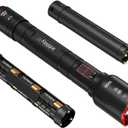 Infinity X1 7000L Dual Power Rechargeable Flashlight,7000 Lumen CREE LED with Adjustable Focus and Heat Lock
