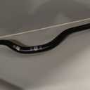 Corki Cycles SMPL Mountain Bike Handlebar 31.8mm Diameter 50mm Rise 720mm Width (Aluminum Alloy Black)