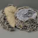 Cat Beds for Indoor Cats, Cat Cave for Puppy and Kitty, Calming Small Dog Bed for Small Dogs with Cover Cave, Cozy Warming Fluffy Washable Anti-Slip Pet Sleeping Bag (20 * 20inch,Khaki)