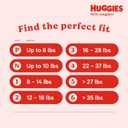 Huggies Little Snugglers Baby Diapers, Size 1 (8-14 lbs), 84 Ct, Newborn Diapers