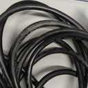 Amazon Basics Extension Cord, 13 Amps, 125V, 15 Foot, Black - Pack of 2