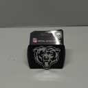 FANMATS 21503 Chicago Bears Black Metal Hitch Cover with Metal Chrome 3D Emblem - Bear Head Logo