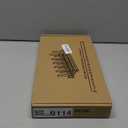 GAGUIUP Food Container Lid Organizer, Adjustable 6 Dividers Full-Metal Pot and Pan Organizer Rack for Kitchen Cabinets, Drawers, Cupboards, Pantry Shelves Storage, White