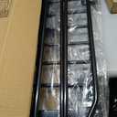 WAOWAO 85.83-95.25" Extra Wide Baby Gate Pressure Mounted 30" Tall Black