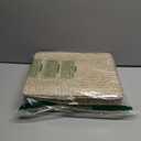 Flat Wicker Shelf Baskets with Lid, Seagrass Woven Basket Boxes for Storage Basket Bins Multipurpose Home Decor Organizer (Whitewash Set of 2)