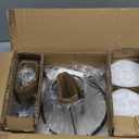 Small Chandelier Light Fixture, Black Crystal Pendant Light, 2 Tiered 8" Modern Mini Hanging Lights, Vintage Chandeliers for Bedroom Dining Room Kitchen Island Entryway Living Room Foyer