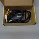 RCA to HDMI Converter,AV to HDMI for Xbox,PS One,PS2,PS3,N64,Wii,VCR,VHS,STB,Blue-Ray DVD Players,TV, Support 720p,1080p