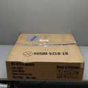 FDW Pub Table 40 Inch Height Cocktail Table Round Bistro Bar Table for Home and Kitchen Dining (White)