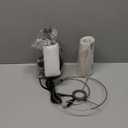 Seealle 16.1" Touch Table Lamps for Nightstand, 3-Way Dimmable Small Bedroom Lamps for Night Stands, Black Bedside Lamps for Living Room, Kids Room, End Table (A. Beige Shade & Black Base)