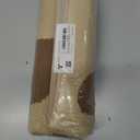 Buganda Dog Door Mat for Muddy Paws, Absorbent Dirt Trapper Washable Indoor Doormats, Non Slip Low-Profile Mud Mat for Dogs, Front Entrance Doormat for Inside Floor (36x24 Inches, Light Beige)