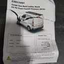 Rough Country Roof Rack System for Mercedes-Benz Sprinter 2500/3500 (2019-2025) - Aluminum Rack with Adjustable Cross Bars, T-Slot Mounting, 600 lb Load