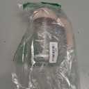 Papablic Glass Breastmilk Pitcher, Fast Baby Formula Maker with Mixing Handle Lid, Wide Mouth Mason Jar Breast Milk Storage Container with Flip-Lock Spout, BPA-Free, Pink.