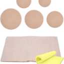 eZAKKA Round Pottery Molds for Clay Slump for Pottery Ceramic Plate Tools for Handbuilding Dish Plate