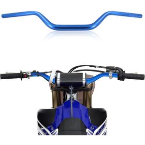 Motorcycle Handlebars 11/8" 28mm Fat Handle Bars CNC Universal for TTR 125 YZ125 YZ250 YZ250F YZ450F WR250R Dirt Pit Bike Blue