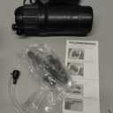 AquaMiracle Aquarium Filter for Green Water, U - V Fish Tank Filters with Timer (4/8/12/24 Hrs), Dual Mode (Aeration/Rainfall) Fish Filter for 10-40 Gallon Tanks, Flow Rate and Direction Adjustable