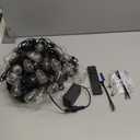 Brightever 120FT LED Outdoor String Lights with Remote, Patio Lights Outdoor Waterproof with 36+2 Shatterproof ST38 LED Bulbs, Dimmable Outside Hanging Light for Porch, Garden, Backyard, Cafe, 2700K (120FT-Warm White, Black)