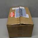 8 Pack 16 Oz Snow Globe Tumbler with Handle, Acrylic Snow Globe Cups with Pre-drilled Hole and Plug, Double Wall Reusable Clear Plastic Travel Coffee Mug for Snowglobe Glitter DIY Gift (Clear)