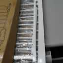 Extra Wide 76.4-81 Inch Large Baby Gates for Stairs, Doorways - No Drilling, Pressure Mounted Pet Gates for Kids & Dogs, White