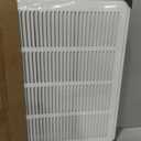 Return Air Filter Grille 20x20,Air Return Vent Cover Grill for 20"W x 20"H Duct Opening,Steel HVAC Vent Covers for Wall and Ceiling,Holds 1" Thick AC Filter, For 20''w20''h-duct Opening