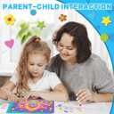 2 x Foam Sticker Art Craft Activity for Kids Ages 3-5 4-6,Mess-free Fun Sticker for Toddler, DIY 3D Foam Felt Craft Kit,Preschool Learning Toy Travel Game,Birthday Gifts for Boys Girls Ages 3 4 5 6 7 8
