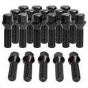 M14x1.5 Extended Lug Bolts for Wheel Spacer, 20PCS 14mmx1.5 40mm Shank Length Conical Seat Aftermarket Wheel Lug Bolts, Compatible with X3 E83 X5 E53 7 Series E6x Mercedes-Benz and More