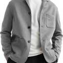 WZIKAI Men's Casual Sport Coat Jacket Regular Fit Lightweight Suit Jacket for Men (X-Large)