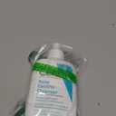 CeraVe Acne Treatment Face Wash, Salicylic Acid Cleanser with Purifying Clay, Niacinamide, and Ceramides, Pore Control and Blackhead Remover, 8 Ounce (8 Fl Oz (Pack of 1))