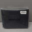 BEDELITE Satin Sheets Queen Size Bed Set, Luxury Soft Navy Silky Sheets for Hair and Skin, Similar to Silk Bed Sheets Set 4 Pieces 1 Deep Pocket Fitted Sheet, 1 Flat Sheet, and 2 Pillowcases