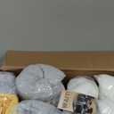 24x24 Inch Outdoor Chair Cushions Set of 4, Patio Furniture Cushions - Removable Cover, Water-Repellent, Fade-Resistant, Non-Slip Bottom & Straps, Replacement for Deep Seat Sofa & Couch - Yellow