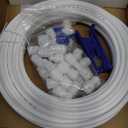 Refrigerator Water Line Kit, CGELE Ice Maker Water Line Kit with 1/4" OD 39.4ft Water Line Reverse Osmosis Quick Connect Fittings Push To Connect Water Tube Fittings for Fridge Ice Maker