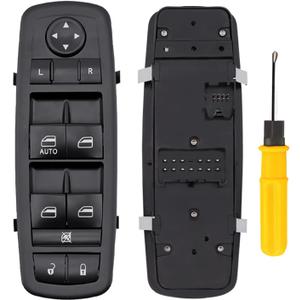 4602632AD Master Power Window Switch, 8+13 Pins, Compatible with 2008-12 Liberty, 2009-10 Journey, 2008-12 Nitro, Replace OE 4602632AB, 4602632AC, 4602632AE, 4602632AF, 4602632AG, 4602632AH