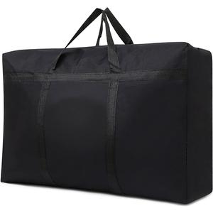 Multipurpose Extra Large Heavy Duty Storage Bags Duffle Bags for Space Saving Moving Storage (230L, Black)