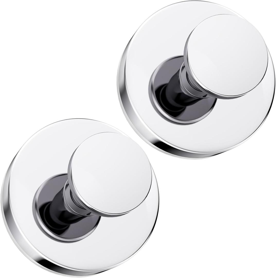 Suction Cup Hooks for Shower, Bathrooms Wall, Glass Door, Mirror, Kitchen–Towel, Robes, Coat