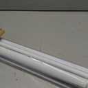 Joydeco 100% Blackout Roller Shades (Pro), Free-Stop Cordless Blinds for Windows, UV Protection, Natural Woven Blinds for Home and Office, Light-Proof Aluminum Cover (White, 38" W x 75" H)