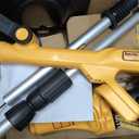 Cordless Garden Tiller Cultivator, Compatible with DeWalt 20V MAX Battery, 360 RPM High Torque, 9" Width x 7" Depth, Lightweight Garden Soil Tool for Weeding, Tool Only-Battery Not Included