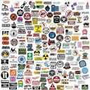 Pack of 3, 165 Pcs Hard Hat Stickers for Adults | Crood Humor | Reusable Waterproof Vinyl Stickers | Perfect for Hard Hats, Coffee Mugs, Laptops, Tools and Lunch Boxes