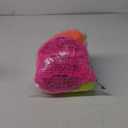 Mega-L Glow in the Dark Party Supplies,4 pcs 32 inch Round Neon Balloons for Glow Party Arches/Garlands,Glow Under Black Lights,Used for Neon Party,80s Party,Birthday, New Year Decorations