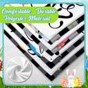 Mixweer Set of 8 Easter Pillow Covers 18 x 18 Inch Easter Decorations Bunny Eggs Buffalo Plaid Truck Throw Pillow Covers Decorations Case for Sofa Couch Home