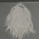 White Bob Wig With Bangs - Short Straight White Wigs for Women, 12inch Synthetic Bangs Wig with Flat Bangs, Natural Hair For Daily Party Halloween Cosplay Use