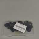 20PCS Aquarium Suction Cups,28mm Rubber Suction Cups for Aquarium,Fish Tank Suctions Cup,Suitable for Fish Tank Pump Aeration Device, Overhead Line Pipe Finishing Decoration, Black