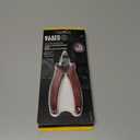 2 x Klein Tools D275-5 Diagonal Flush Cutters, Made in USA, Micro Wire & Compact Zip Tie Cutter, Ultra-Slim Precision Flush Cutter for Work in Confined Areas, 5-Inch