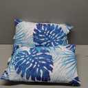 JMGBird Outdoor Pillows Waterproof Set of 2 Outdoor Throw Pillows with Insert Included 16 x 10 Inch Outdoor Lumbar Pillows for Patio Furniture
