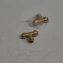1/2" Push to Connect Tee for PEX, Copper, CPVC Pipe, Lead-Free Brass Plumbing Fitting with Upgraded Stiffener with Disconnect Clip(2 Pack) (1/2"-2Pack)