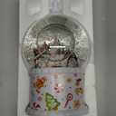 Moments In Time Lighted Gingerbread Snow Globe Water Spinning Glitter Christmas Decoration 11.7H LED Hand-Painted Polyresin Holiday Decor Battery Operated Festive Centerpiece